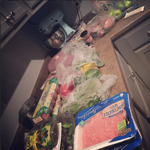 My week of groceries!